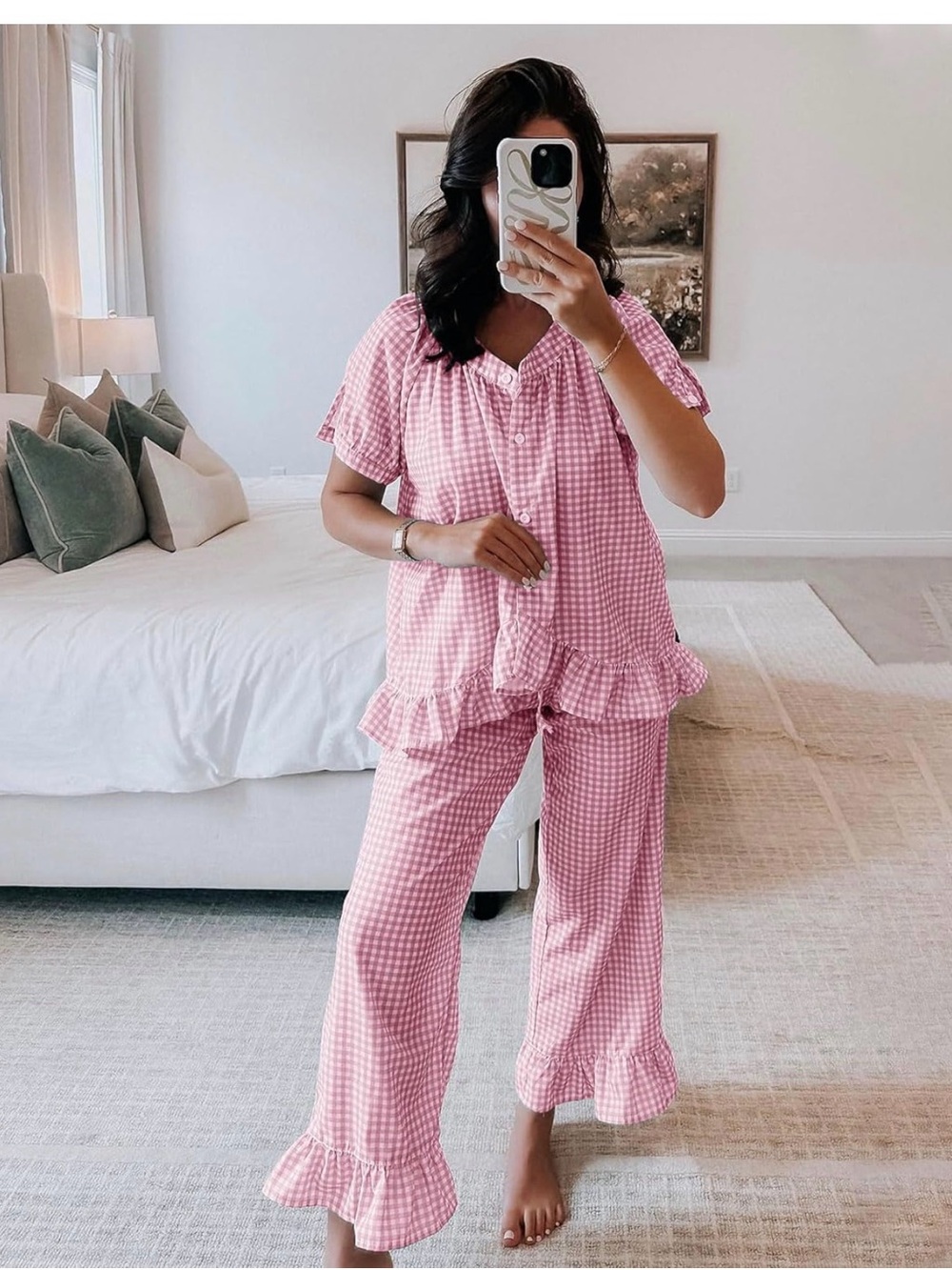 Pink Gingham Set - Picture 6 of 7